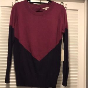 4 Hawthorn 2 Tone Purple Sweater